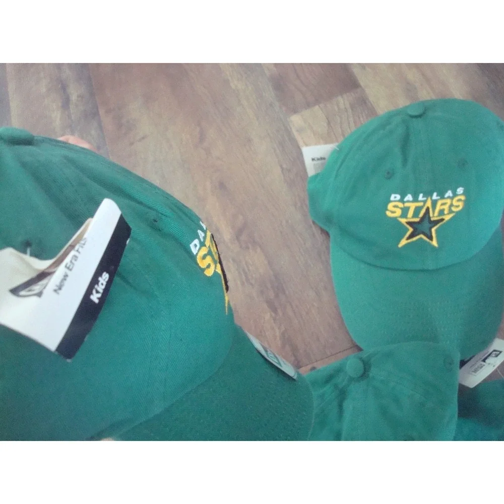 5HAT LOT DALLAS STARS NEW ERA YOUTH   BUNDLE CAP‎ HAT 90S VINTAGE 00S Y2K M1